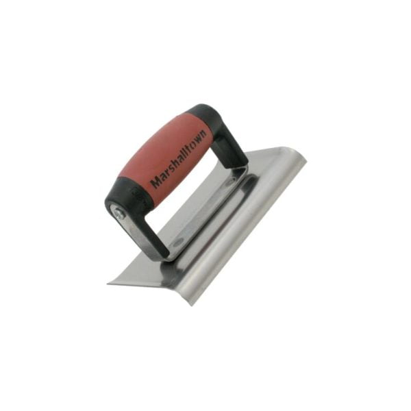 Marshalltown - Curved Edging Trowel 6 x 3 / 150 x 76mm DuraSoft Handle