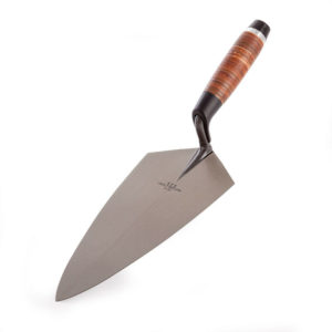 Marshalltown - M1911L 19L 11in Philadelphia Pattern Brick Trowel Leather Handle M1911L