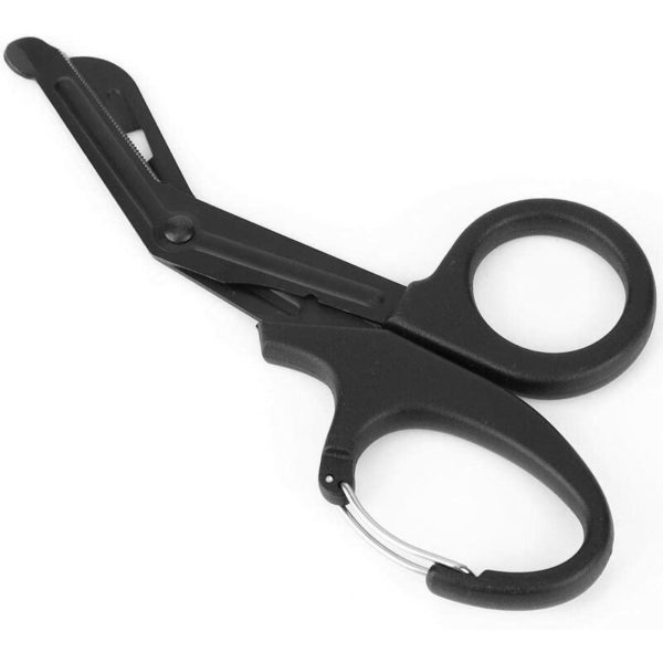 Medical Scissors, Outdoor Portable Thick Medical Scissors Stainless Steel Sharp Bandage Shears for Paramedics