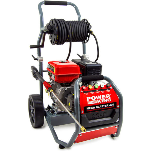Mega Blaster 400 Petrol Pressure Washer - Powerking