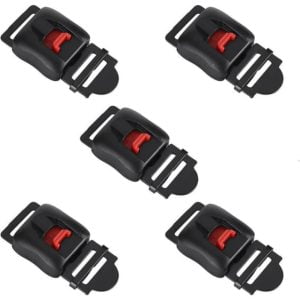 Mentonnière helmet clip, motorcycle motorcycle helmet loop universal motorcycles chin speed with quick clearance loop5pccs