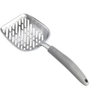 Metal Kitten Pet Dog Cat Litter Shovel Remover with Long Handle Pet