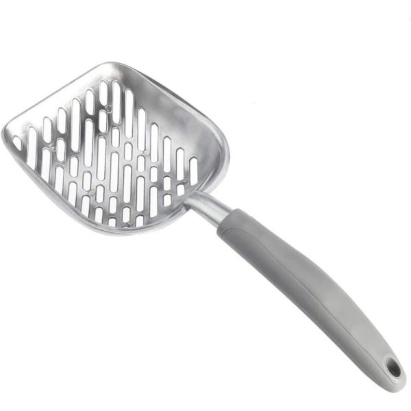Metal Kitten Pet Dog Cat Litter Shovel Remover with Long Handle Pet