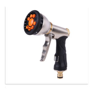 Metal Watering Gun, Garden Sprayer, 9 Watering Modes Watering Gun High Pressure Garden Sprayer for Lawn Watering, Car Washing, Pets