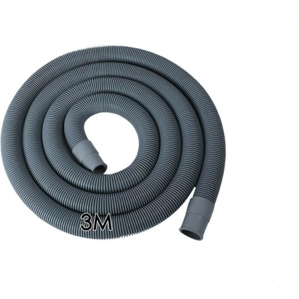 Meter Universal Drain Hose, Washing Machine Drain Hose, Water Drain Hose,Universal Drain for Washing Machine and Dishwasher (3M)