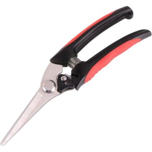 Mezheng - Secateurs for Indoor Plants, Micro Trunk Secateurs for Precise Trimming - Right Hand Scissors with Carbon Steel Blades, Bonsai Flower