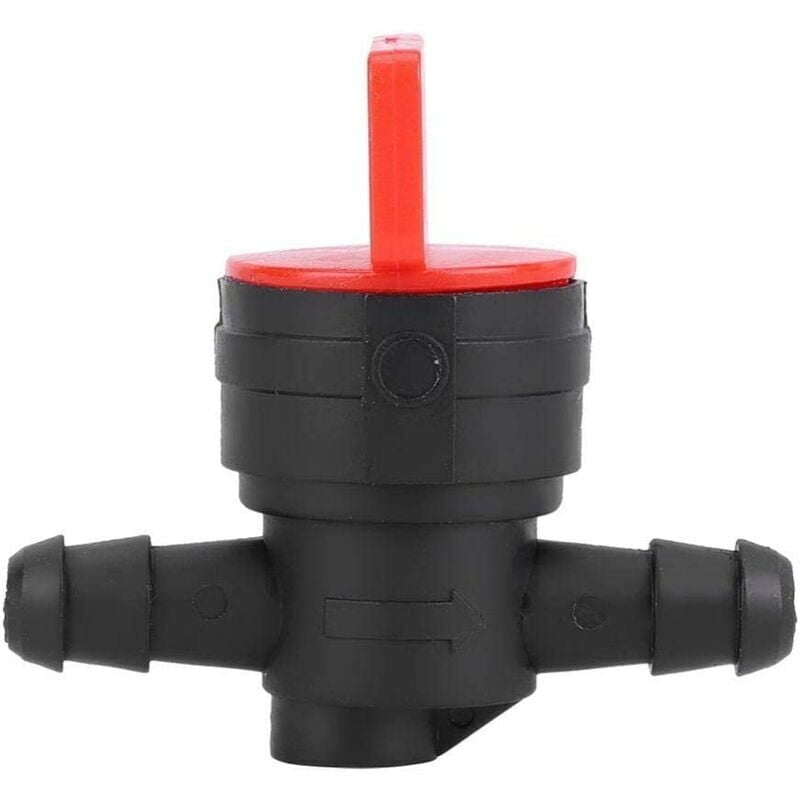 Micro Drip Irrigation System Gas Fuel Cutting Tools Durable Accessories2 Pieces Shut Off Valve Faucet Fittings 1/4 OD Hose Fittings Plastic, Gas Fuel