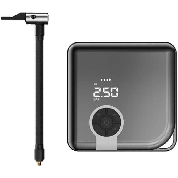 Mini Air Pump 150PSI Cordless Air Compressor Electric Tire Inflator Portable Power Bank with led Light Auto-Off Function for Car Motorcycle Bicycle