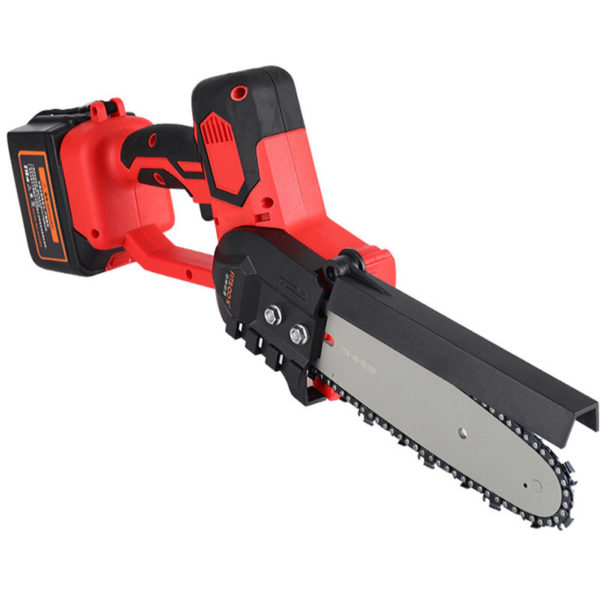 Mini Cordless Chainsaw Pruning Chainsaw 800W 21V Rechargeable Portable Electric Saw for Tree Branch Wood Cutting uk Plug