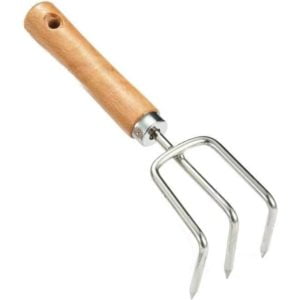 Mini Hand Rake Manual Scavenger Tear Weed Sweeping Garden Tools Gadget for Indoor Outdoor Garden Yard Plant Flower Planting Gardening Hand Rake