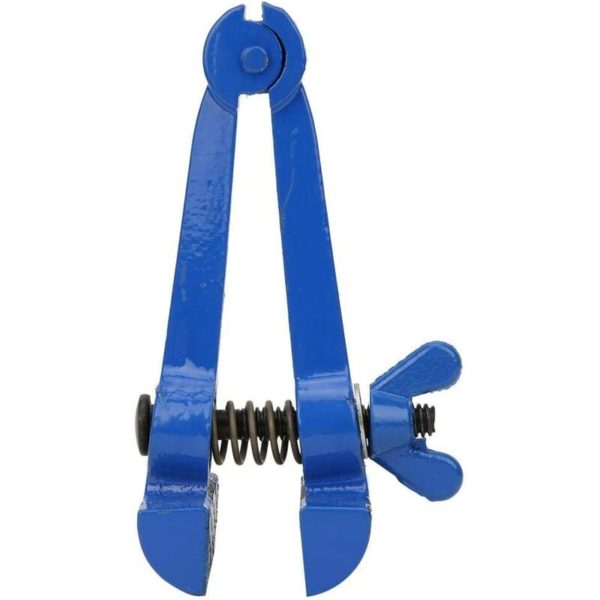 Mini Hand Vise Small Body Multi-Purpose Pliers Steel Spray Blue Material Tool Supplies Operate Easier (50MM) -50MM