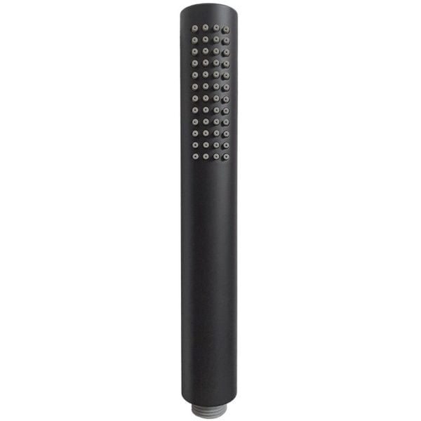 Minimalist Pencil Handheld Shower Head Handset Matte Black