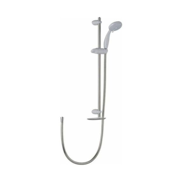 Mira Showers - Mira Nectar Shower Fittings Kit + 1.25m Hose - White/Chrome - White