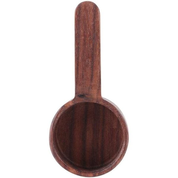 Monly - Measuring Spoons, Walnut Wooden Coffee Measuring Spoons Scoops Multi Purpose Kitchen Measuring Tools for Measuring Coffee Milk Powder Flour