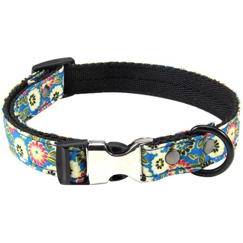 Moons Stars Suns Dog Collar Cat Collar, Celestial Dog Cat Collar Leash Harness