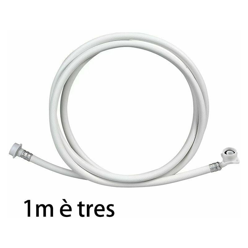 Morejieka - Automatic Washing Machine Water Income Hose pvc Hardwood Fittings High Pressure 1 Meter of Laundry Pipe