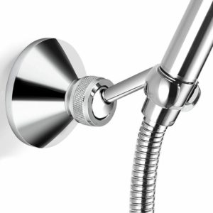 Morejieka - Chrome Plated Adjustable Shower Head Holder for rlife Standard Shower Hose(1 pcs)