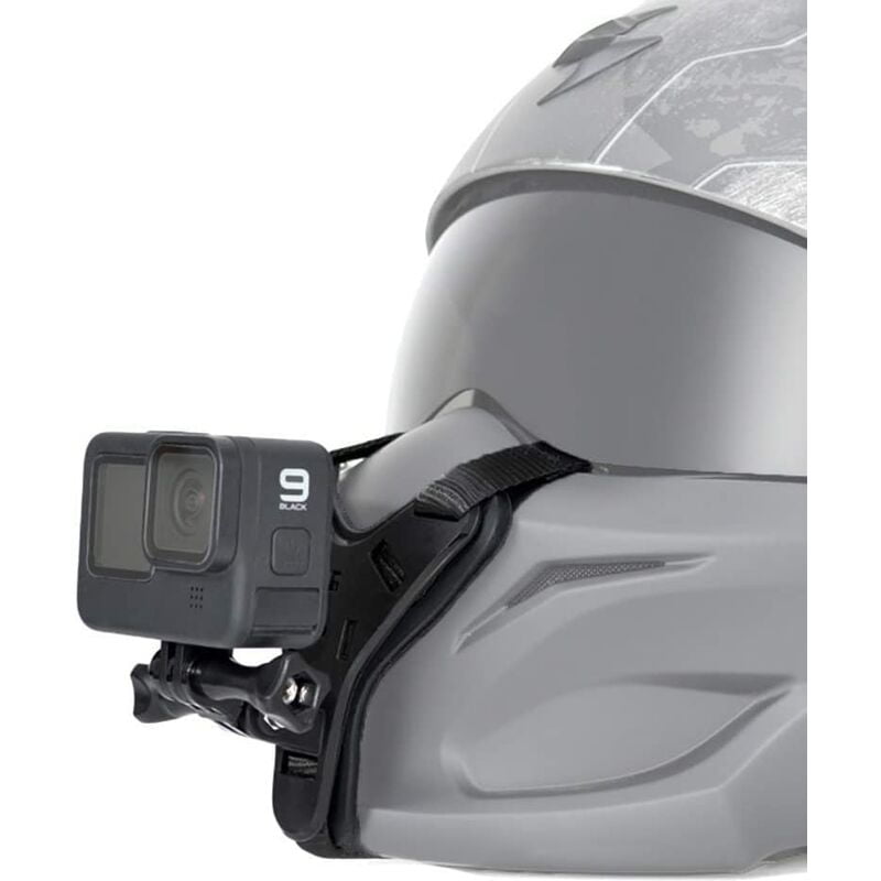 Motorcycle Helmet Chin Mount Strap Compatible with AKASO Action Camera