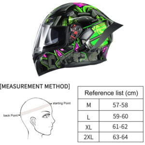 Motorcycle Helmet Rapid Street Helmet Unisex Adult Cool Rider Equipment Four Seasons New Street Touring Motorbike Helmet Dual Visor Flip up Full Face