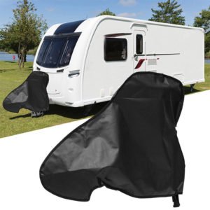 Motorhome and Caravan Covers Trailers Drawbar Cover, Waterproof uv Resistant and Breathable Universal Towing Cover Caravan Trailer Tow Head Cover,