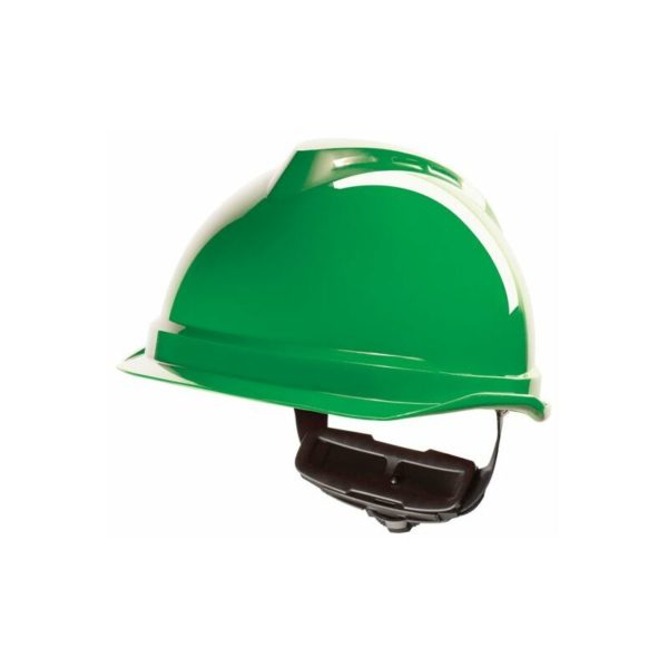 Msa V-Gard 520 Peakless Safety Helmet Green