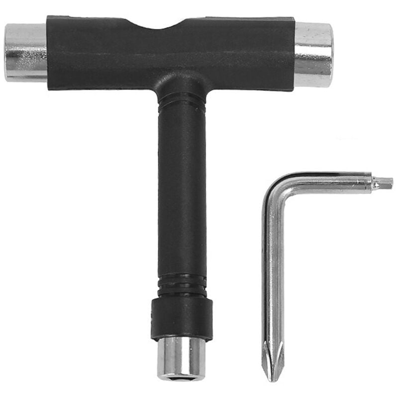 Multi-Function t Shape Skateboard Wrench Kit Repair Tools Skateboard Assembly Accessories