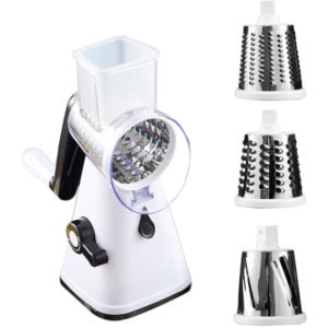 Multi-Functional Vegetable Cutter Manual Roller Type Shredder Kitchen Cooking Tool