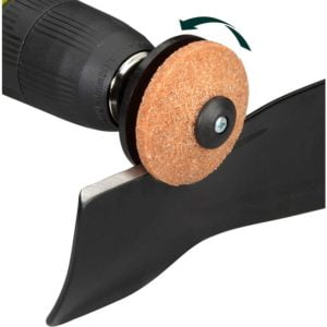 Multi-Purpose Blade Sharpener for Rotary Lawn Mower, Spades, Hoes, Lawn-Edgers, Shears, Axes and Other Garden Tools