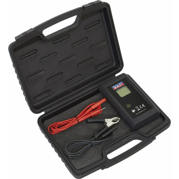 Multi Voltage Glow Plug Tester - Diesel Engine Diagnostic Tool - Battery Powered