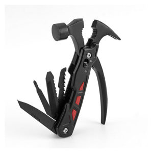 Multifunction Knife Multi Tool 12 in 1 Multifunction Camping Accessories, Portable Survival Gear Cool Gadgets, Party Gifts for Men and Women,black