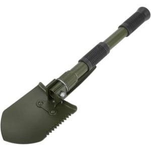 Multifunctional Camping Shovel, High-grade Steel Military Folding Shovel with Carry Bag for Outdoor Camping Survival