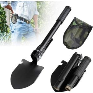 Multifunctional Folding Shovel for Garden and Camping