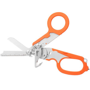 Multitool Scissors Folding 6 in 1 Multifunction Scissors Emergency Response Shears Outdoor Survival Home Repair Carbide Glass Breaker Oxygen Tank