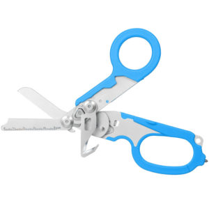 Multitool Scissors Folding 6 in 1 Multifunction Scissors Emergency Response Shears Outdoor Survival Home Repair Carbide Glass Breaker Oxygen Tank