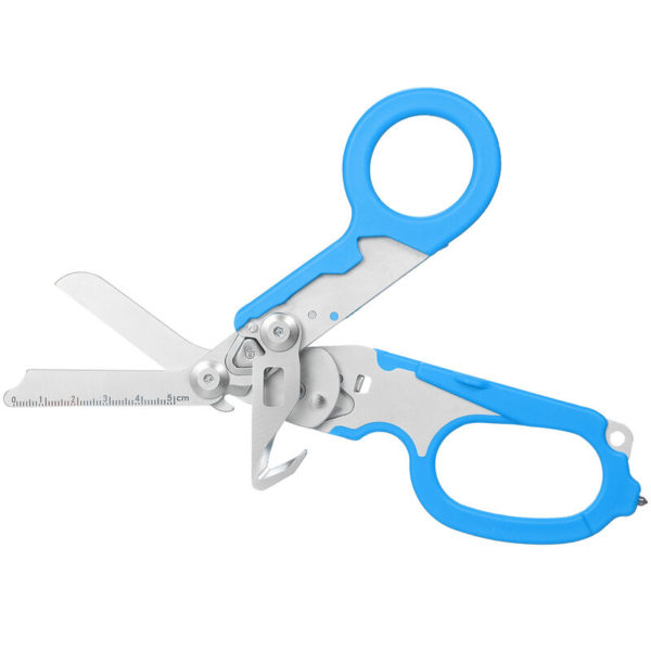 Multitool Scissors Folding 6 in 1 Multifunction Scissors Emergency Response Shears Outdoor Survival Home Repair Carbide Glass Breaker Oxygen Tank