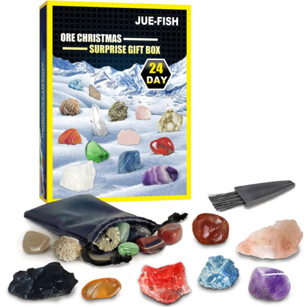 National Geographic - Rocks and Minerals Discovery Kit - Rocks and Minerals to Collect and Observe - Storage Box Included - Scientific and
