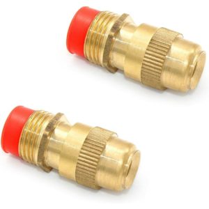 Naxunnn - 2 pieces of brute nozzles in brass, threaded fitting male M22 misting nozzles for the spraying of vegetable gardens, lawns and gardens the
