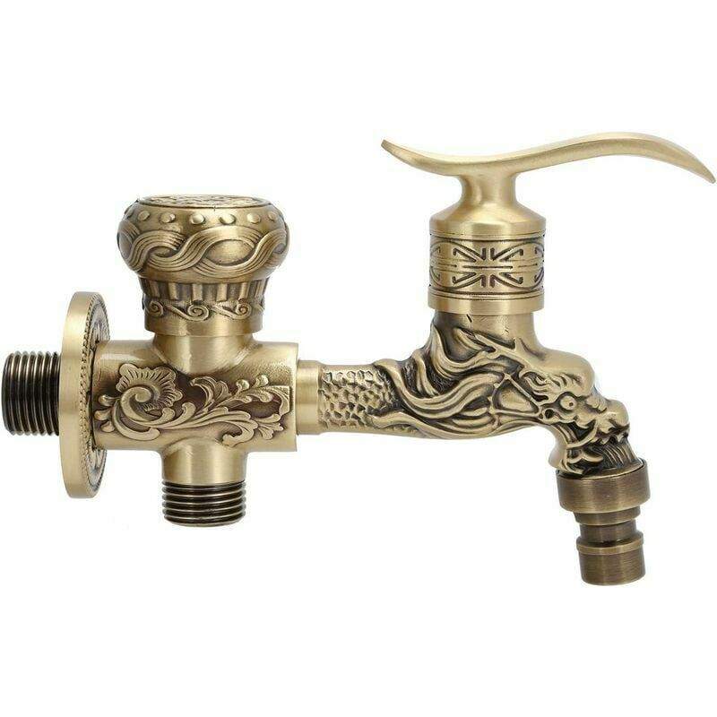 Naxunnn - Old-fashioned tap, dragon of ancient dragon-shaped brass ...