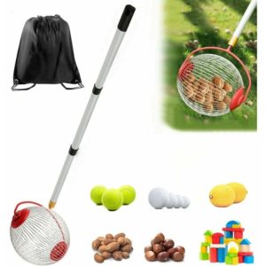 Nut crops and chestnuts for fruit picker, light hand tool for exterior with telescopic