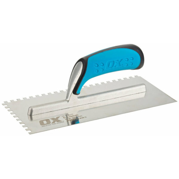 OX Pro 6mm Notch Trowel
