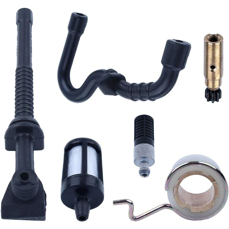Oil Pump Auger Fuel Line Filter For stihl MS180 MS170 018 017 Chainsaw Spare Parts Accessories