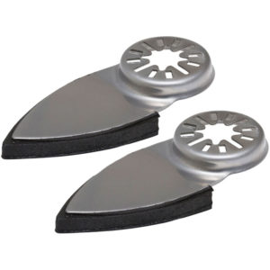 Oscillating Multi Tool Delta Finger Sanding Plate - Pack of 2 - Wolf