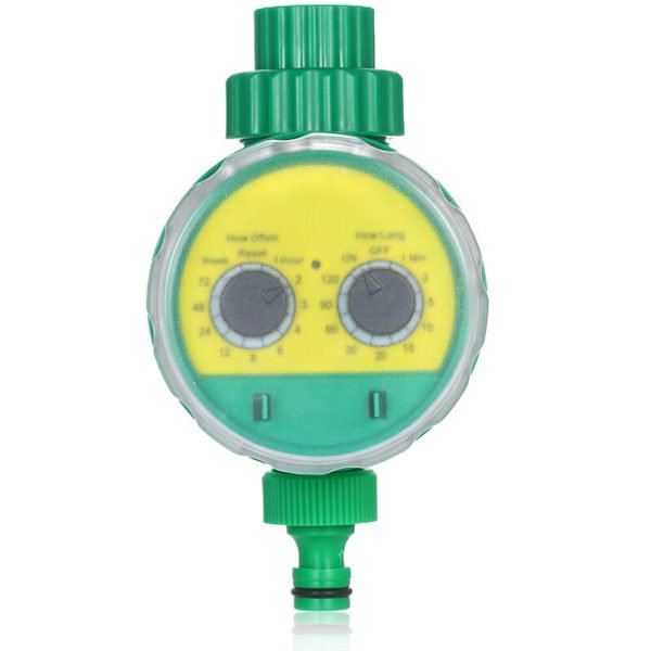 Outdoor Timed Irrigation Controller Automatic Sprinkler Controller Programmable Valve Hose Water Timer Faucet Watering Timer for Home Garden Farmland