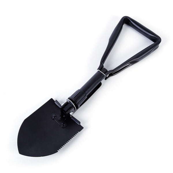 Outdoor folding engineering shovel medium with pickaxe folding shovel