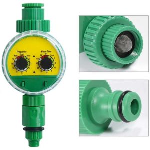 Outdoor timed irrigation controller automatic sprinkler controller hose water timer faucet watering timer for garden farmland