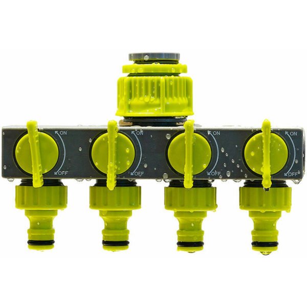 Outlet valve diverter one in four green garden diverter one point four diverter