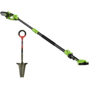 PACK 2in1 chainsaw + RootSlayer - VENTEO - Electric chainsaw - Telescopic handle - Multifunctional garden tools - Lightweight/Easy to use