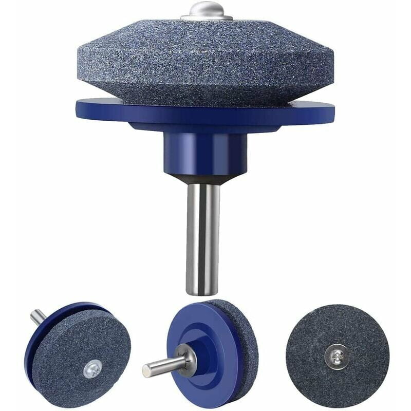 PROFESSIONAL BLADE SHARPENER – Heavy Duty Garden Tool Sharpener Precise Multi-Purpose Blue
