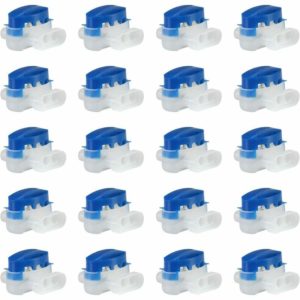 Pack of 20 Resin-Filled Cable Connectors for Robot Lawn Mower