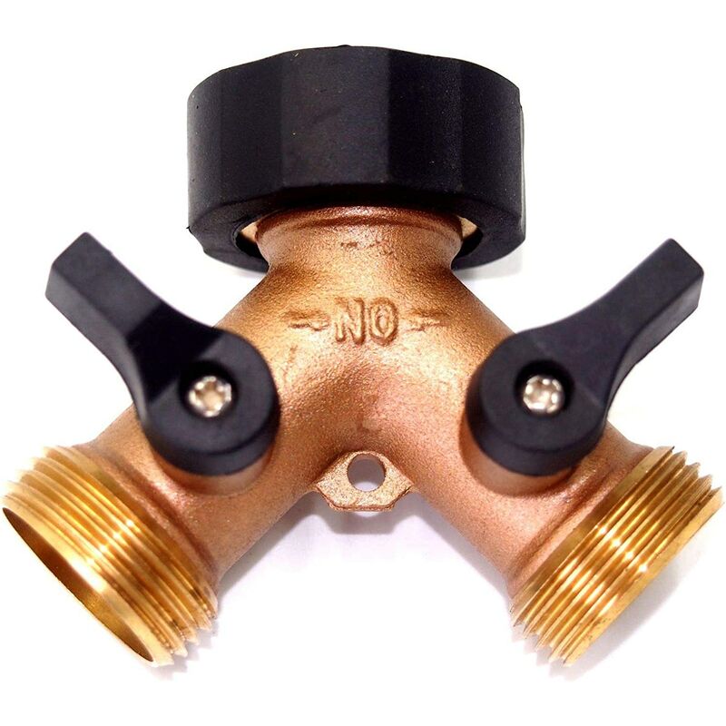 Parts and Fittings Splitter Hose Splitter 2 Outlets, Distributor Hose Connector Extension Connector Tap Adapter Tap Nozzle and Selector for Garden